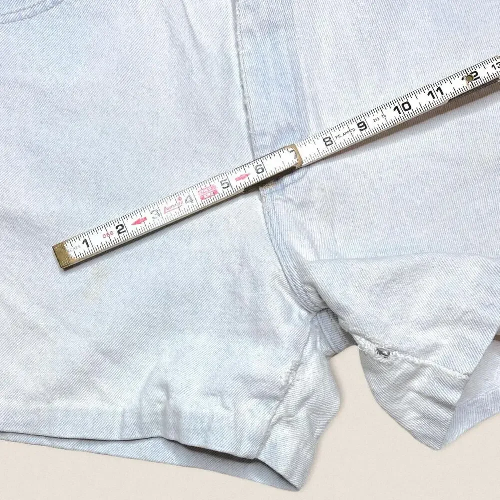 Vintage‎ 90s Lee mom jean Denim Jorts Shorts size 29”
